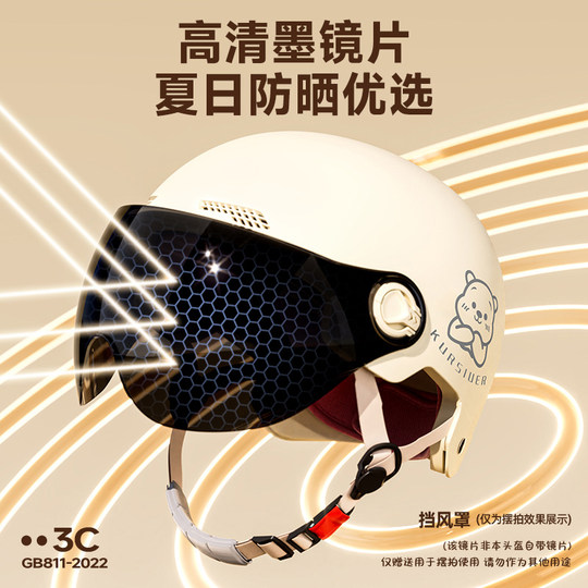 Nuevo casco para vehículo eléctrico estándar nacional 3C