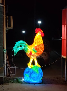 餐饮店大摆件引流打卡装饰