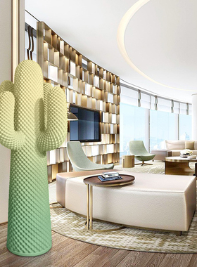 网红仙人掌大摆件玻璃钢雕塑