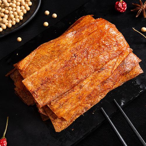 江西特产辣条萍乡辣片手工老式解馋儿时麻辣小零食90回忆怀旧豆皮 - 图0