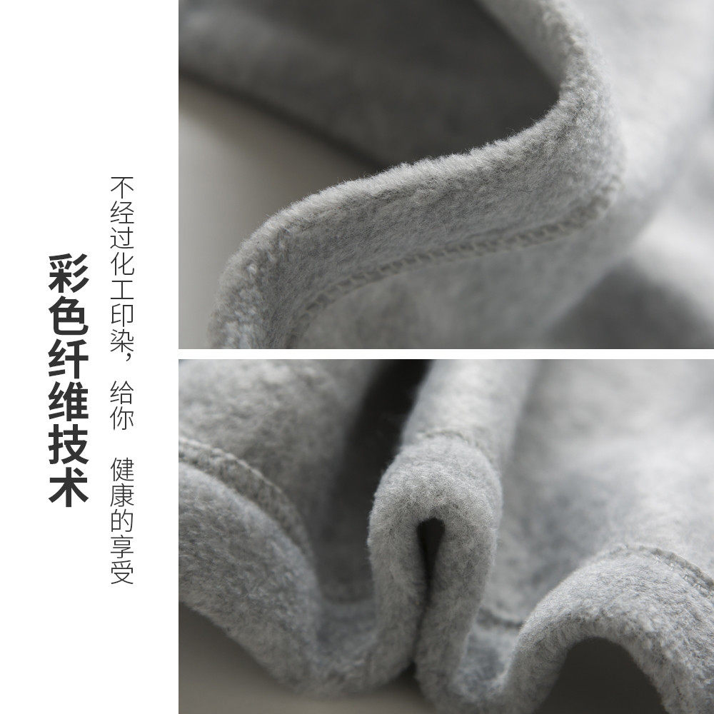 北欧连体衣男女情侣秋冬连帽睡衣 7VEILS睡衣/家居服套装