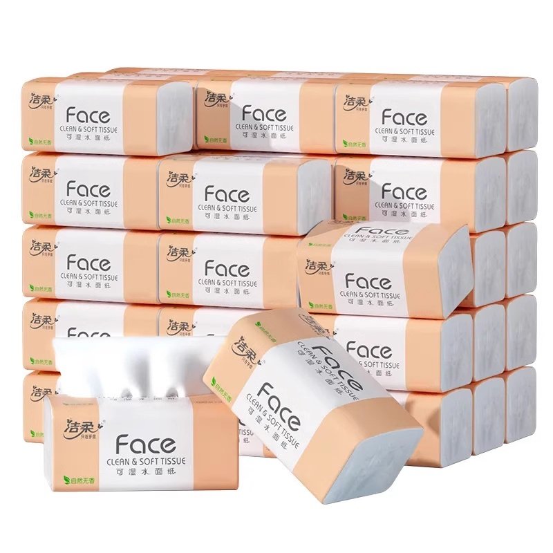 洁柔无香抽纸300张24包纸巾整箱家用实惠装餐巾纸卫生纸擦手纸抽,淘宝优惠券,粉丝福利购,淘宝优惠卷