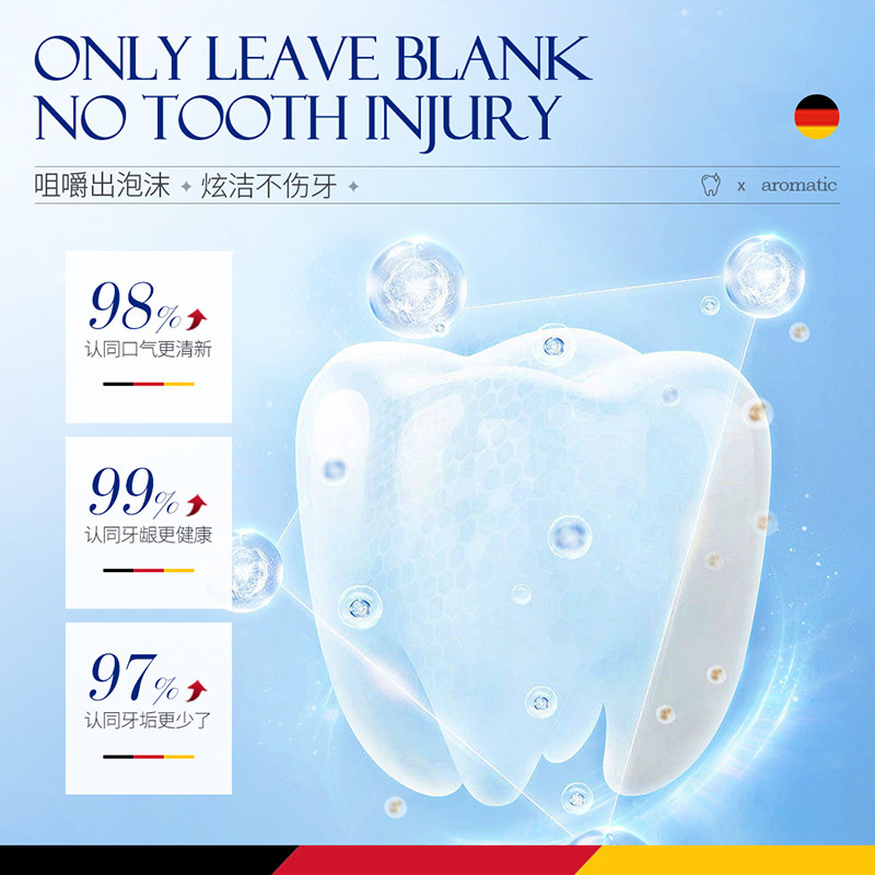 清新口气洁净口腔樱花柠檬薄荷桃桃任选益生菌漱口粒A