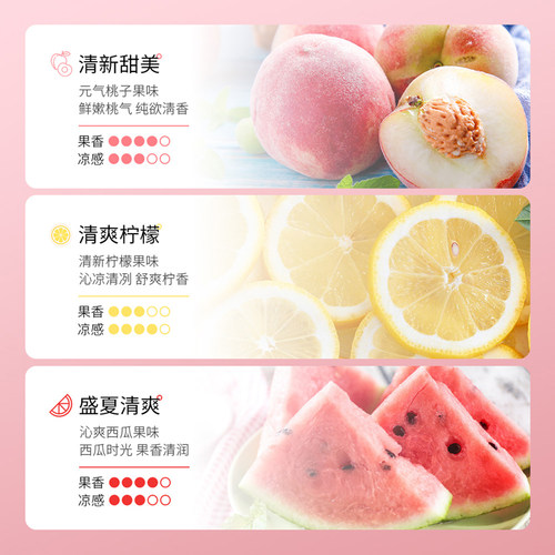 【拍3件】清爽便携水果漱口水柠檬约会清新口气洁净5s - 图1