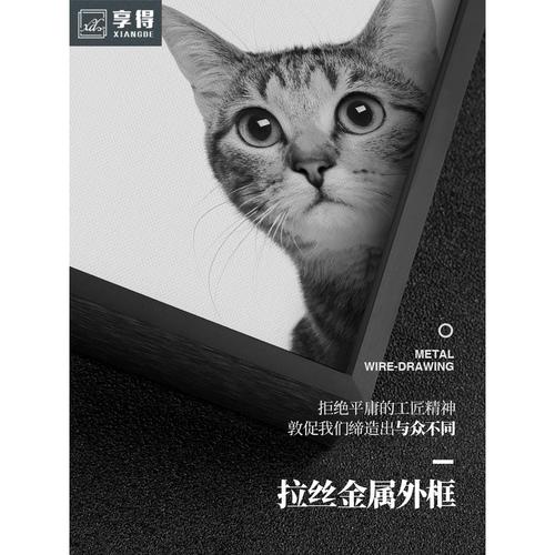 来图定做高清喷绘装饰画定制照片放大打印油画布客厅壁画挂画订制