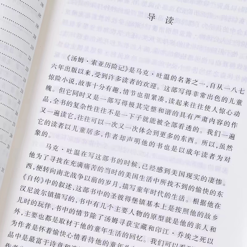 【新华书店旗舰店官网】汤姆索亚历险记 人民文学出版社马克.吐温著 中文版全译本六年级小学生青少版课外读物世界名著书 - 图1