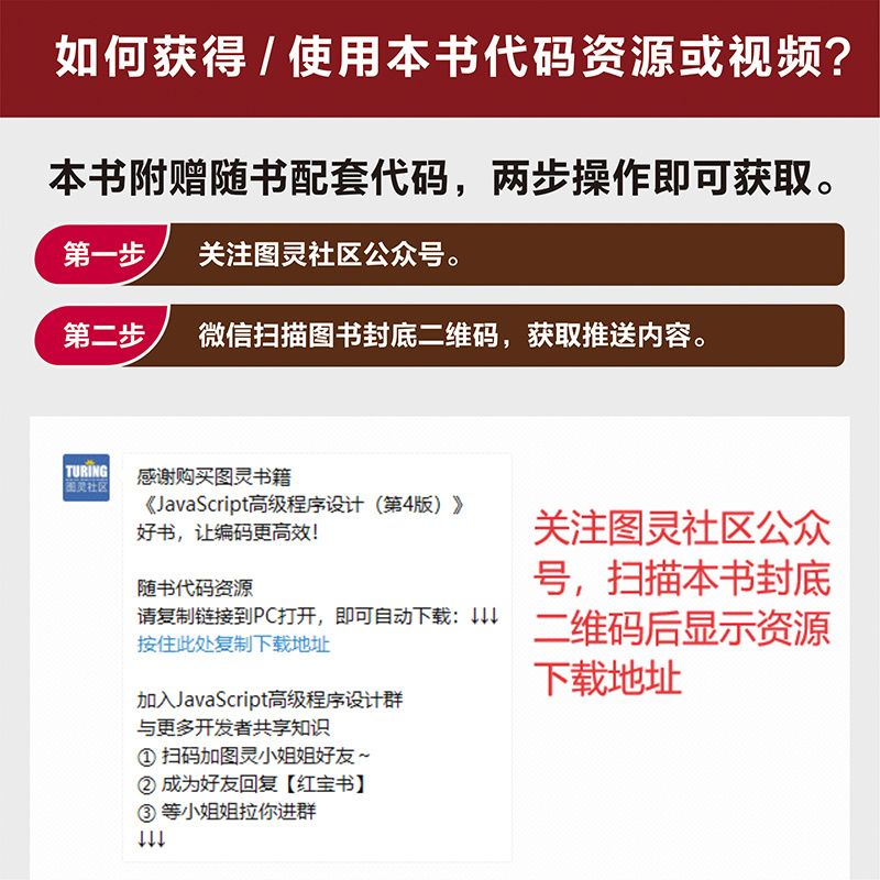 【新华书店】JavaScript高级程序设计(4版)图灵程序设计丛书 js入门到精通书籍JavaScript指南前端开发工程师书web开发html编程开-图1