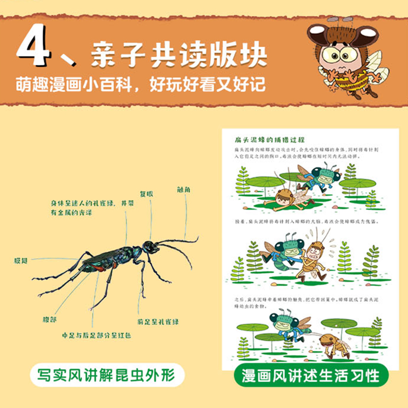 酷虫学校注音版全套24册任选 儿童科普漫画酷虫学院昆虫知识科普大百科小学生一二三四五六年级课外儿童昆虫启蒙寒假读物 新华正版 - 图2