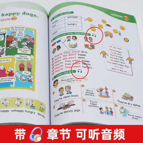 全新智慧版新概念英语青少版入门级12345级AB学生用书+练习册初高中小学生三四五六年级英文零基础幼儿英语启蒙教材点读版外研社 - 图2