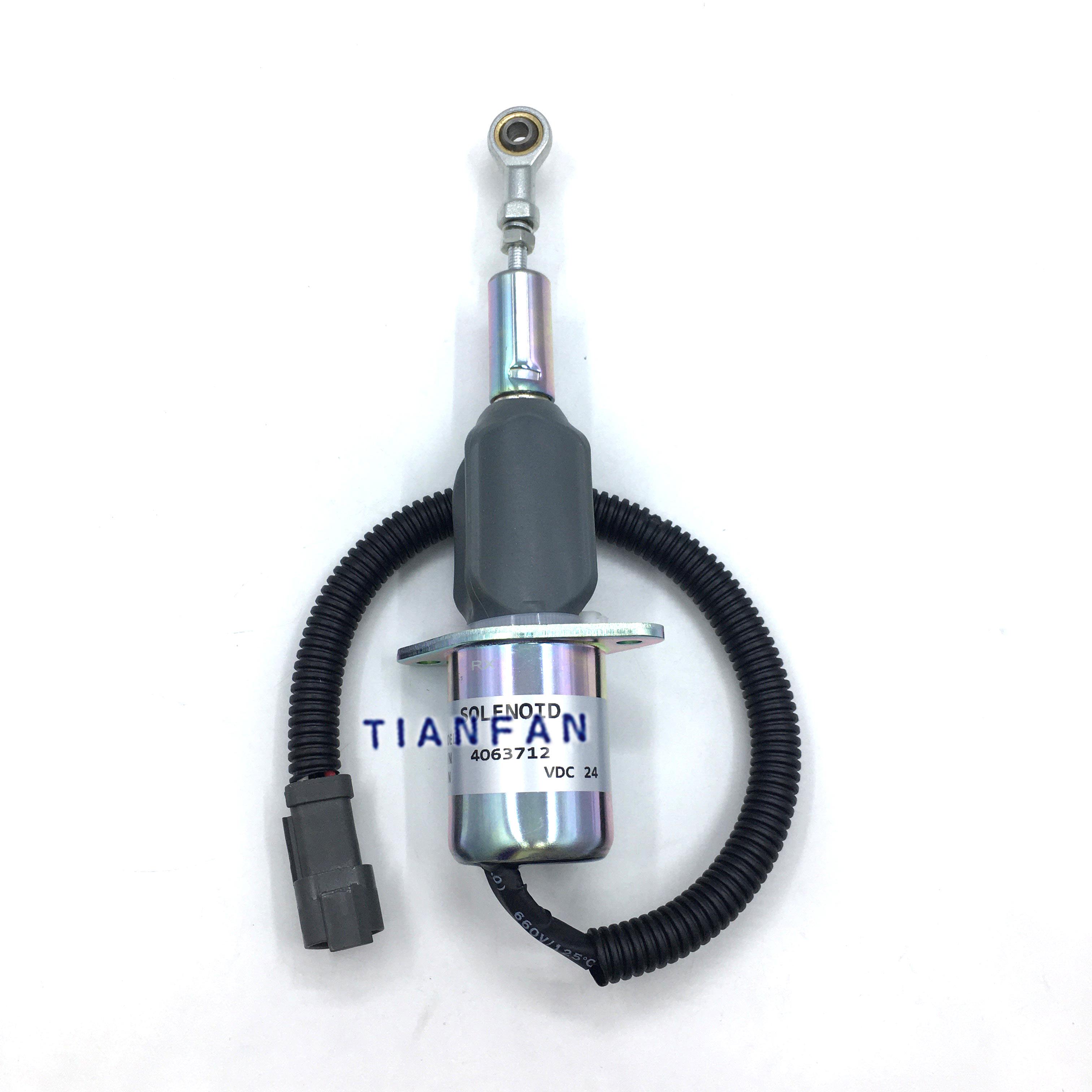 挖掘机配件小松PC300/350/360-7熄火电磁阀发动机熄火马达开关,淘宝优惠券,粉丝福利购,淘宝优惠卷