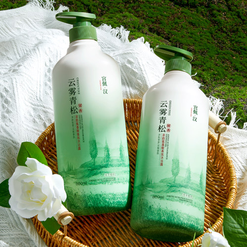 茶韵清爽控油氨基酸香氛沐浴露800ml - 图3