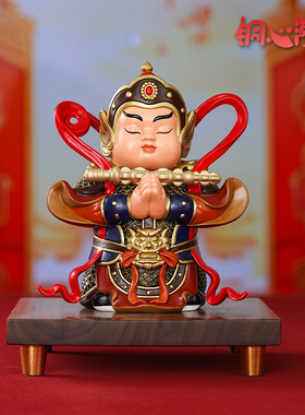 黄铜材质中式风格韦陀