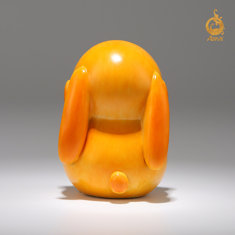 2023兔年新款兔子摆件《富贵兔》铜工艺品可爱生肖兔家居饰品礼物,淘宝优惠券,粉丝福利购,淘宝优惠卷