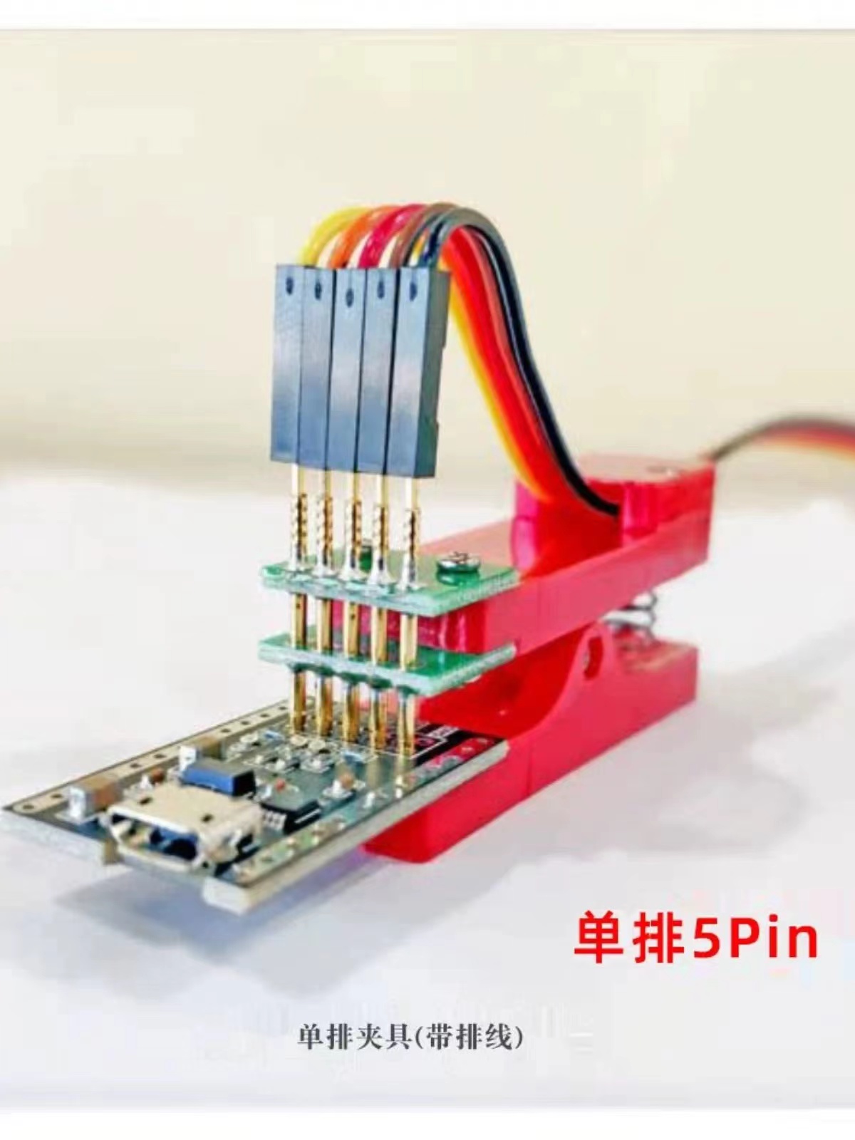 PCB烧录测试夹具 探针 弹簧针 测试架 下载编程烧录2.54 2.0.1.27 - 图2