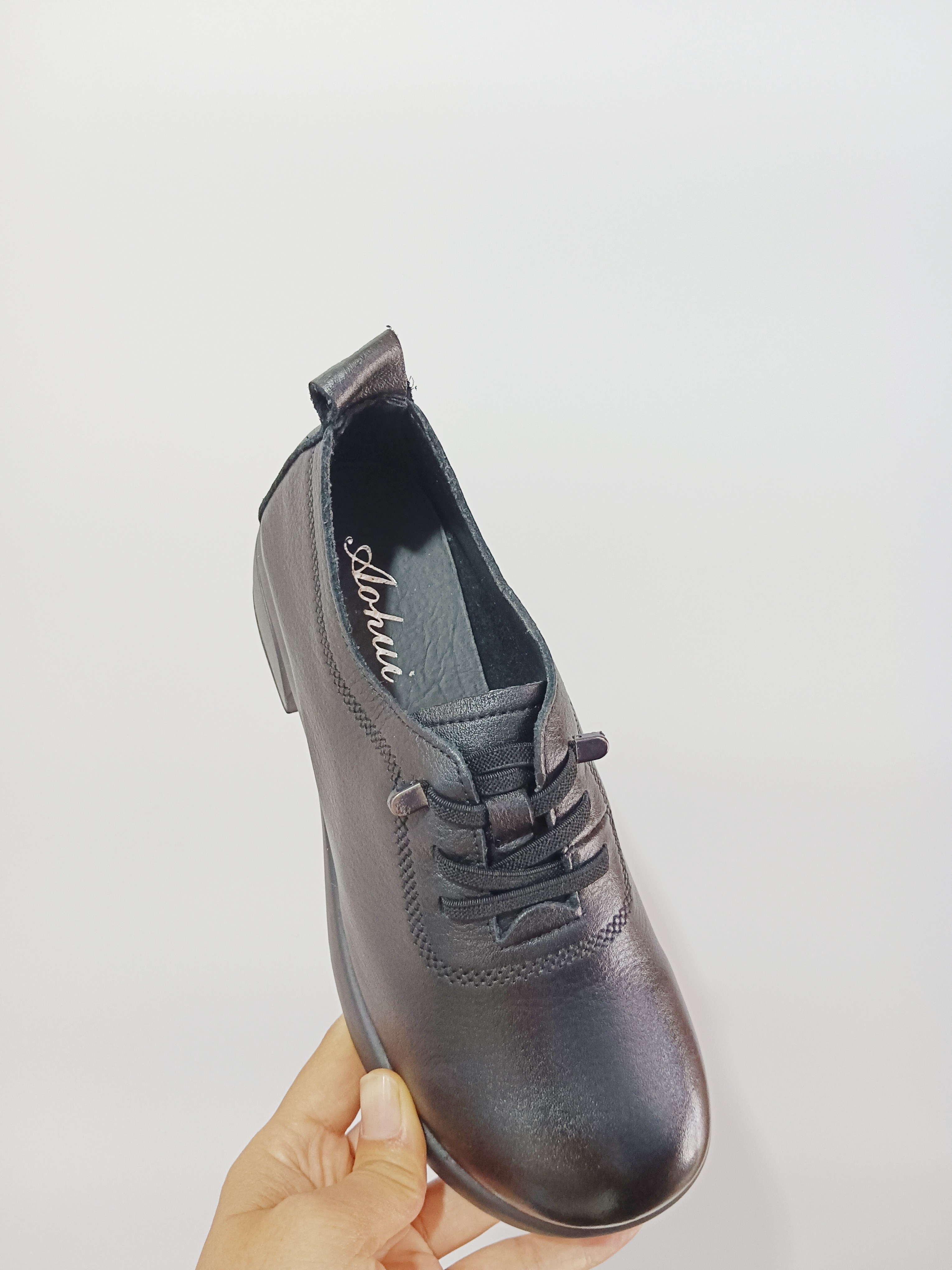 2025新款真皮软底软面防滑透气妈妈鞋中老年女鞋舒适百搭牛皮单鞋,淘宝优惠券,粉丝福利购,淘宝优惠卷