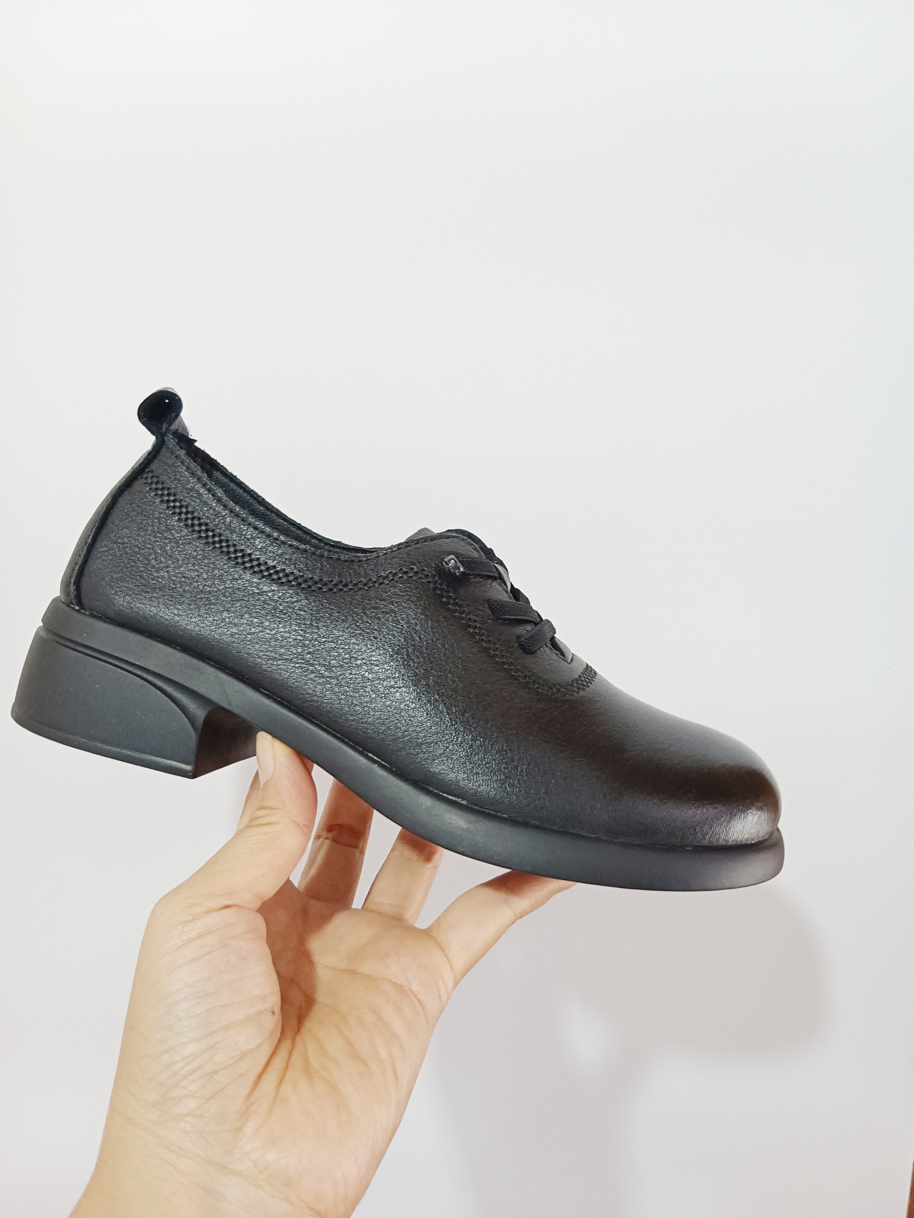 2025新款真皮软底软面防滑透气妈妈鞋中老年女鞋舒适百搭牛皮单鞋,淘宝优惠券,粉丝福利购,淘宝优惠卷