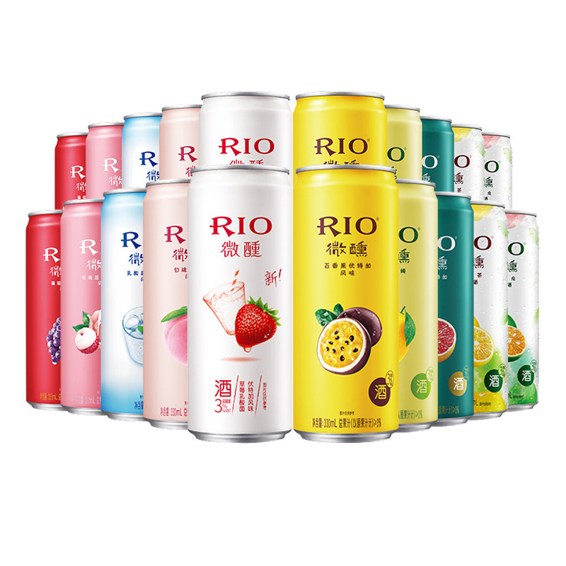 rio锐澳微醺预调鸡尾酒整箱*果酒 圆兔食品预调鸡尾酒/Alcopop