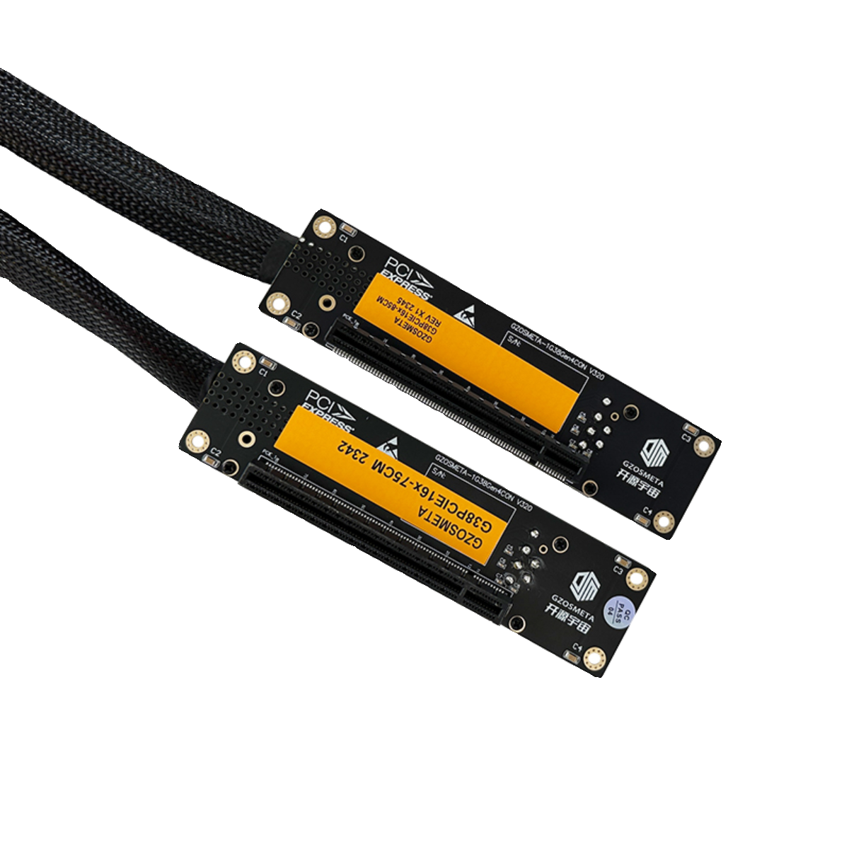 塔式服务器机箱支持PCIe5.0标准G38-PCIe x16显卡延长线转接卡,淘宝优惠券,粉丝福利购,淘宝优惠卷