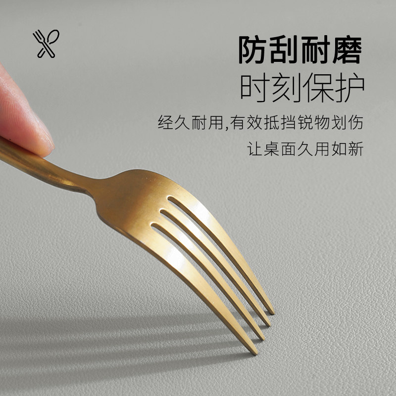 皮革电脑桌垫鼠标垫超大号办公室工位桌面键盘书桌垫子桌布可定制
