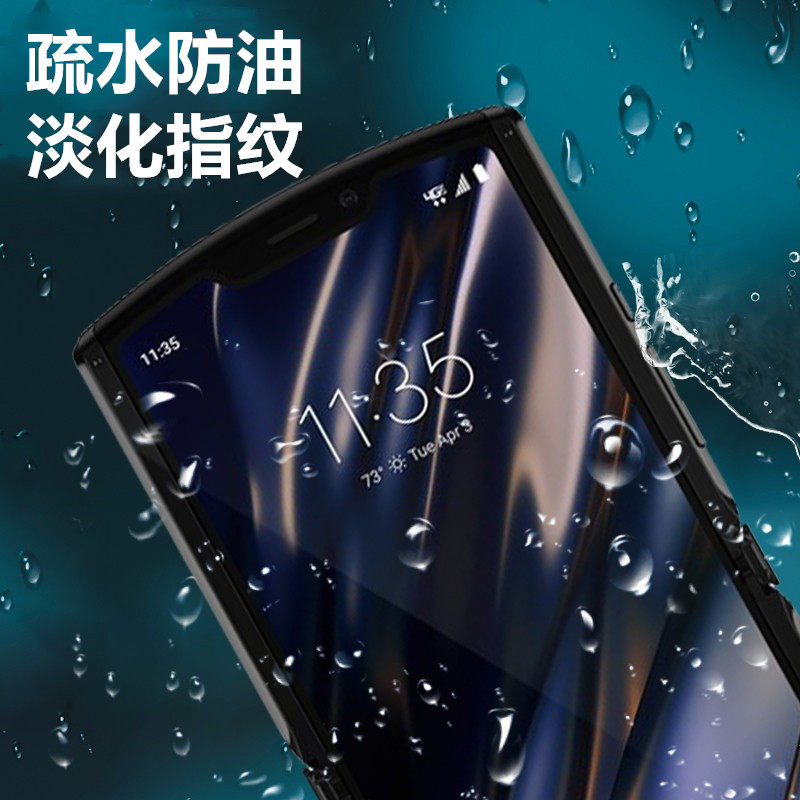 昌想适用摩托罗拉Razr折叠屏手机膜2020款保护膜motomazr2蓝光护眼刀锋2前后2019防刮贴模5G内外屏水凝软膜4G