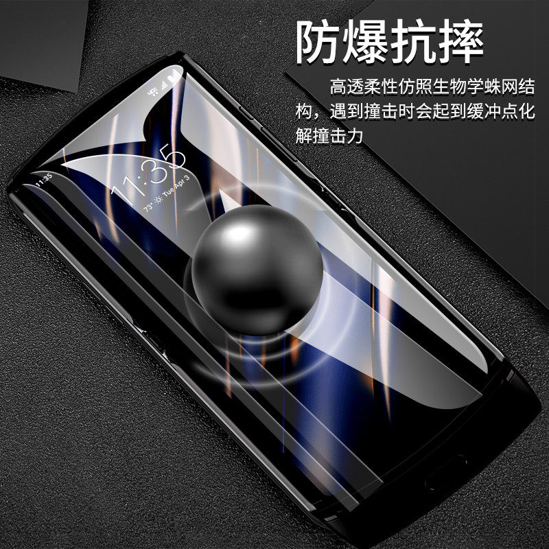 昌想适用摩托罗拉Razr折叠屏手机膜2020款保护膜motomazr2蓝光护眼刀锋2前后2019防刮贴模5G内外屏水凝软膜4G