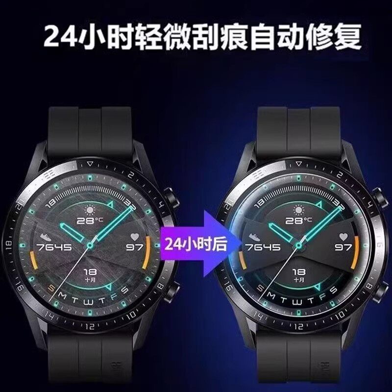 适用蛋仔派对手表贴膜WU5智能电子手表保护膜DW21A联名款联名版表盘高清水凝膜儿童蛋崽手表屏幕护眼防爆软模