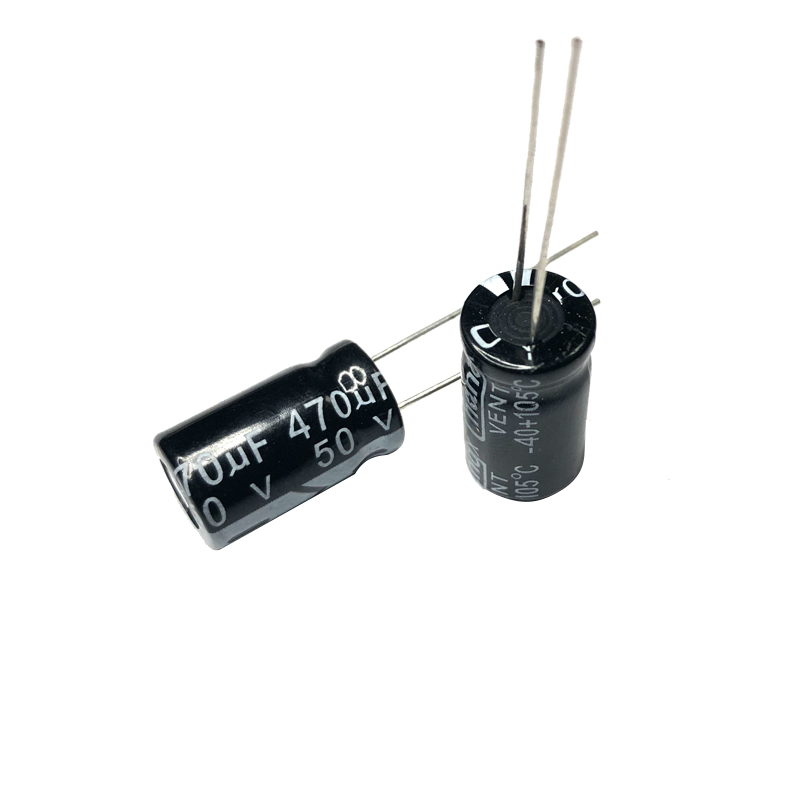 50v470uf铝电解电容器体积10*17电子元件50伏470微法直插电解电容 - 图3