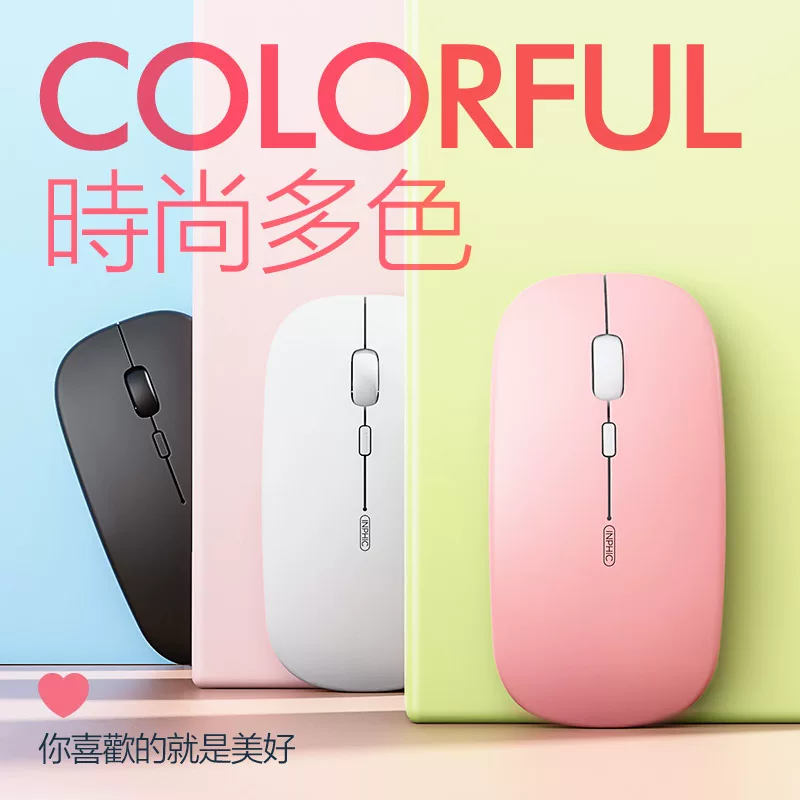 Xiaomi, Lenovo, Apple, Mac, Huawei, перезаряжаемая бесшумная беспроводная мышь с зарядкой, совместима с ноутбуками