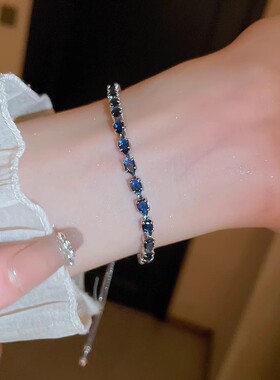 水滴手链小众锆石轻奢