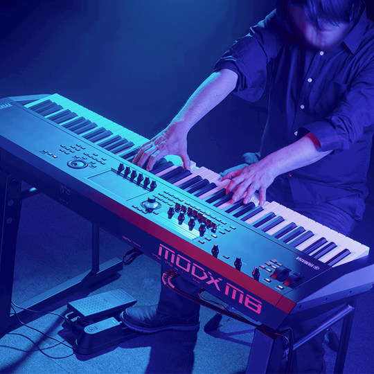 YAMAHA雅马哈合成器MODX M8 MODXM7专业88键重锤电子合成器MODXM6