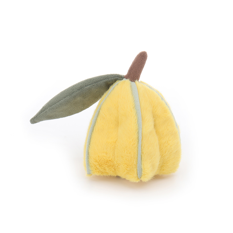 瑞可羊鲜美杨桃食物毛绒玩具可爱宝宝儿童生日礼物食物玩偶公仔 - 图3