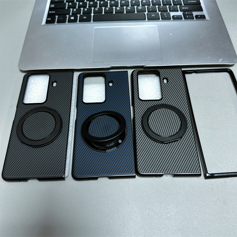 荣耀MagicVs3手机壳新款折叠屏碳纤维纹素皮硬壳适用HONORMagicVs3高端旋转支架时尚全包防摔超薄超薄保护套,淘宝优惠券,粉丝福利购,淘宝优惠卷