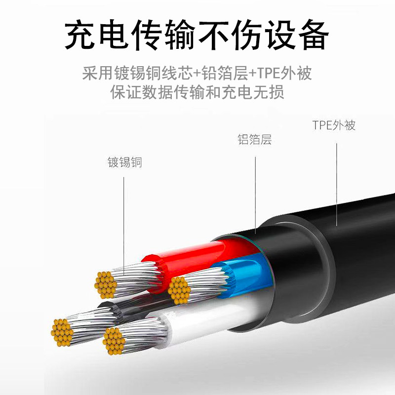 适用华为freelace无线运动蓝牙耳机充电器线USB转成typec母座口xSport PRO充电pro转接头挂脖式充电器转换头