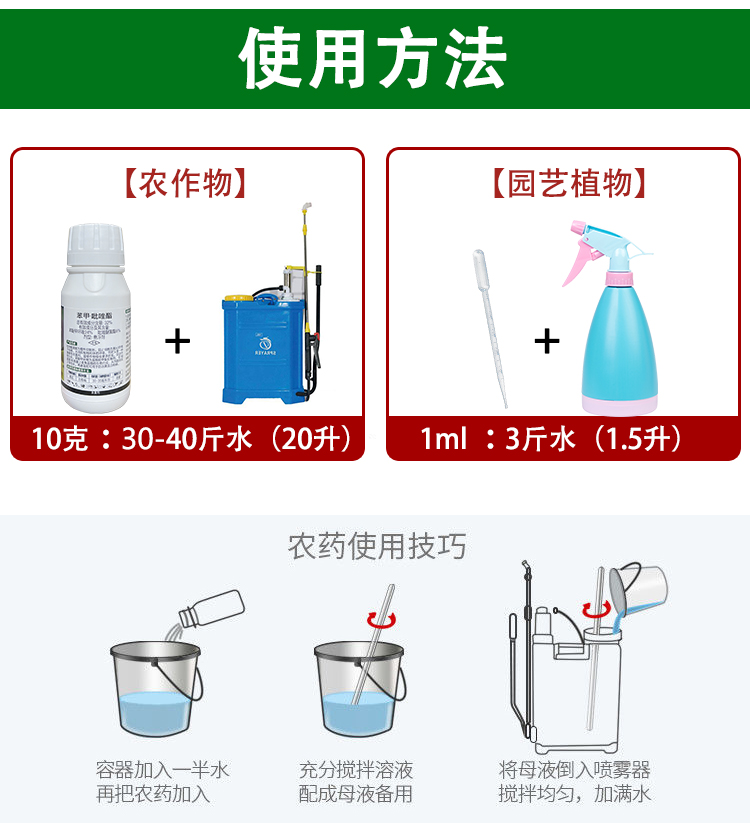 苯甲吡唑酯白粉病黑斑病兰花月季呲唑酯笨甲吡唑脂专用药杀菌剂-图2