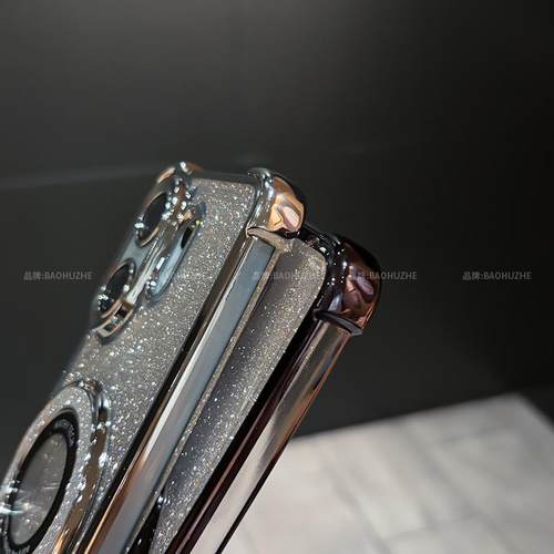 闪粉支架气囊适用vivos30手机壳新款自带镜头膜全包防摔保护套s30promini超薄透明s20pro软壳简约高级感外壳 - 图1