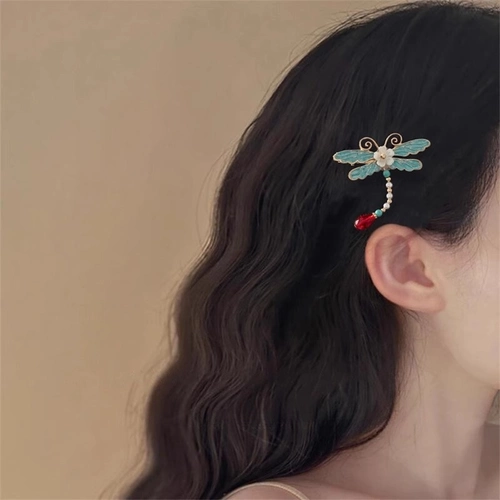 Классическая заколка для волос, ципао, ханьфу, аксессуар, шпильки для волос, китайский стиль, в цветочек