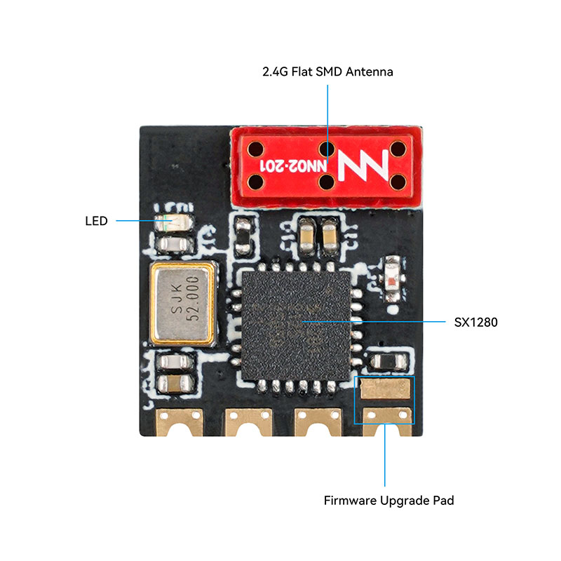 BETAFPV ELRS Lite远航接收机2.4GHz穿越机无人机长距离FPV圈圈机 - 图1