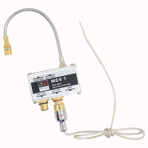 沐铃MCV1/2/3民谣古典木吉他拾音器麦克风压电贴片音孔卡宏鼓指弹 - 图1