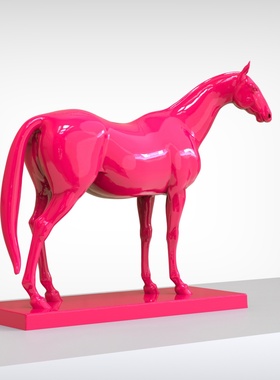 有形有色任亮原创艺术品装饰摆件创意礼物十二生肖马摆件