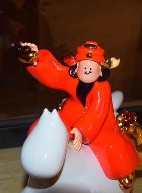 构得x小众礼品潮流艺术品桌面摆件摇摆招好运发财玄关新居礼物