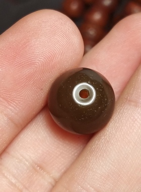 13.5—14.5mm藏式文玩天然玛瑙真品老气糖球多宝手串手链腰珠隔珠