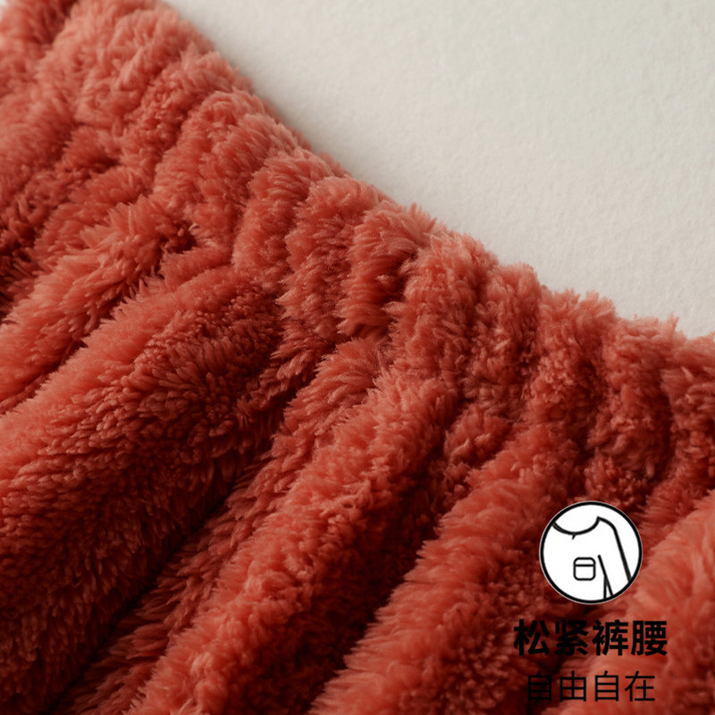 冬季加绒女款新款法兰绒珊瑚绒睡衣 蔓黎兹睡衣/家居服套装