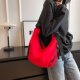 2024 New Large Capacity Bag Women's Tote Bag High School Student Lightweight Fashionable Versatile Winter Crossbody Bag Student Bag