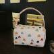 Large capacity portable cosmetic toiletry bag for women