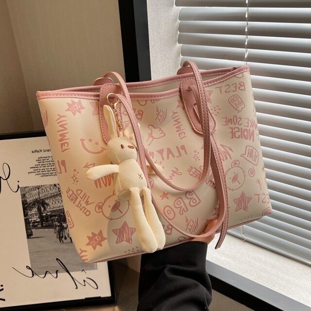 Large-capacity bag for women 2025 new texture commuting large bag fashionable versatile shoulder tote bag shopping bag