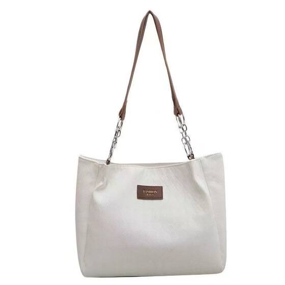 2026 Summer New Large Capacity Simple Women's Bag Commuting Niche Versatile Shoulder Bag Tote Bag