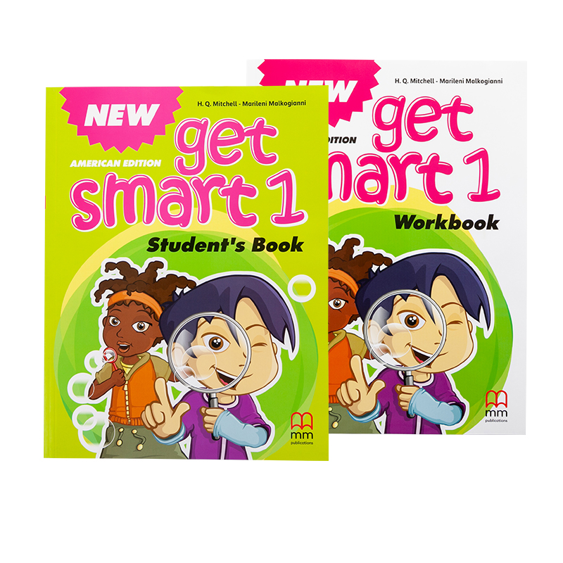 原版getsmart  新版原装进口new get smart 1级别学生套装 少儿英语英国MM出版社美语课外书数字化教学 - 图3