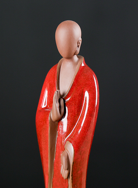 晟初紫砂无相小摆件非常有禅意