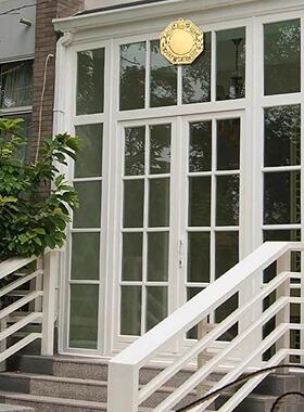 纯铜八卦镜凹凸镜太极平面阴阳镜窗户对大门口墙角家用凸面镜挂件