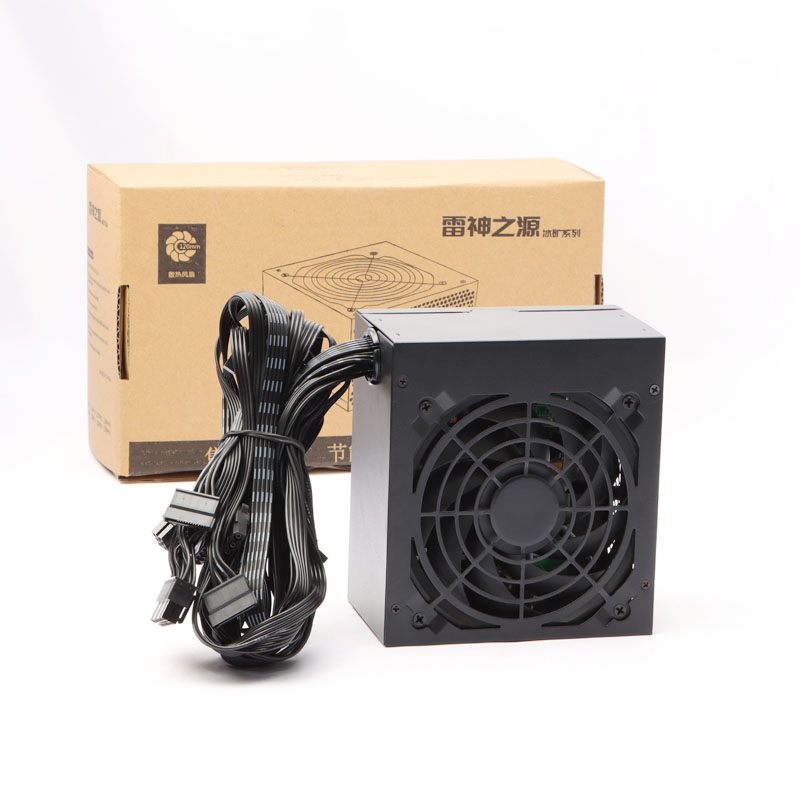 新款全新额定ATX-450W500W550W600W650W750W台式机箱静音台式电源 - 图1